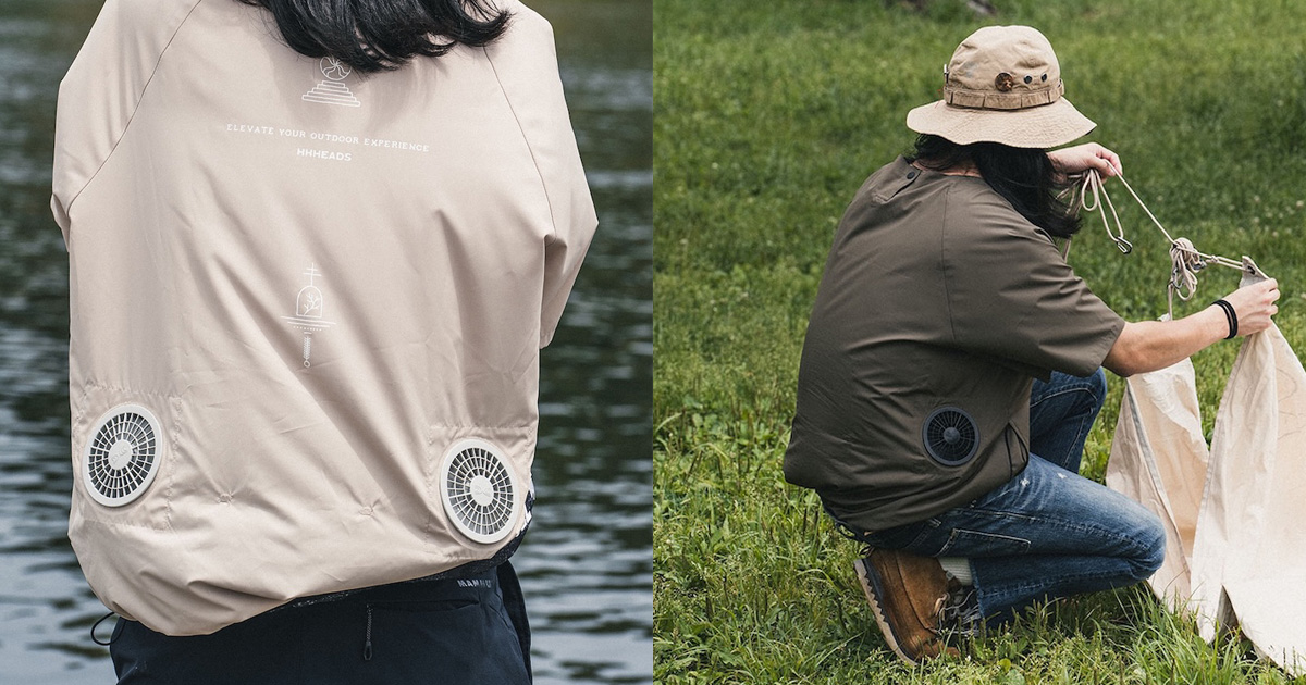 「リコ」のTシャツ型空調服