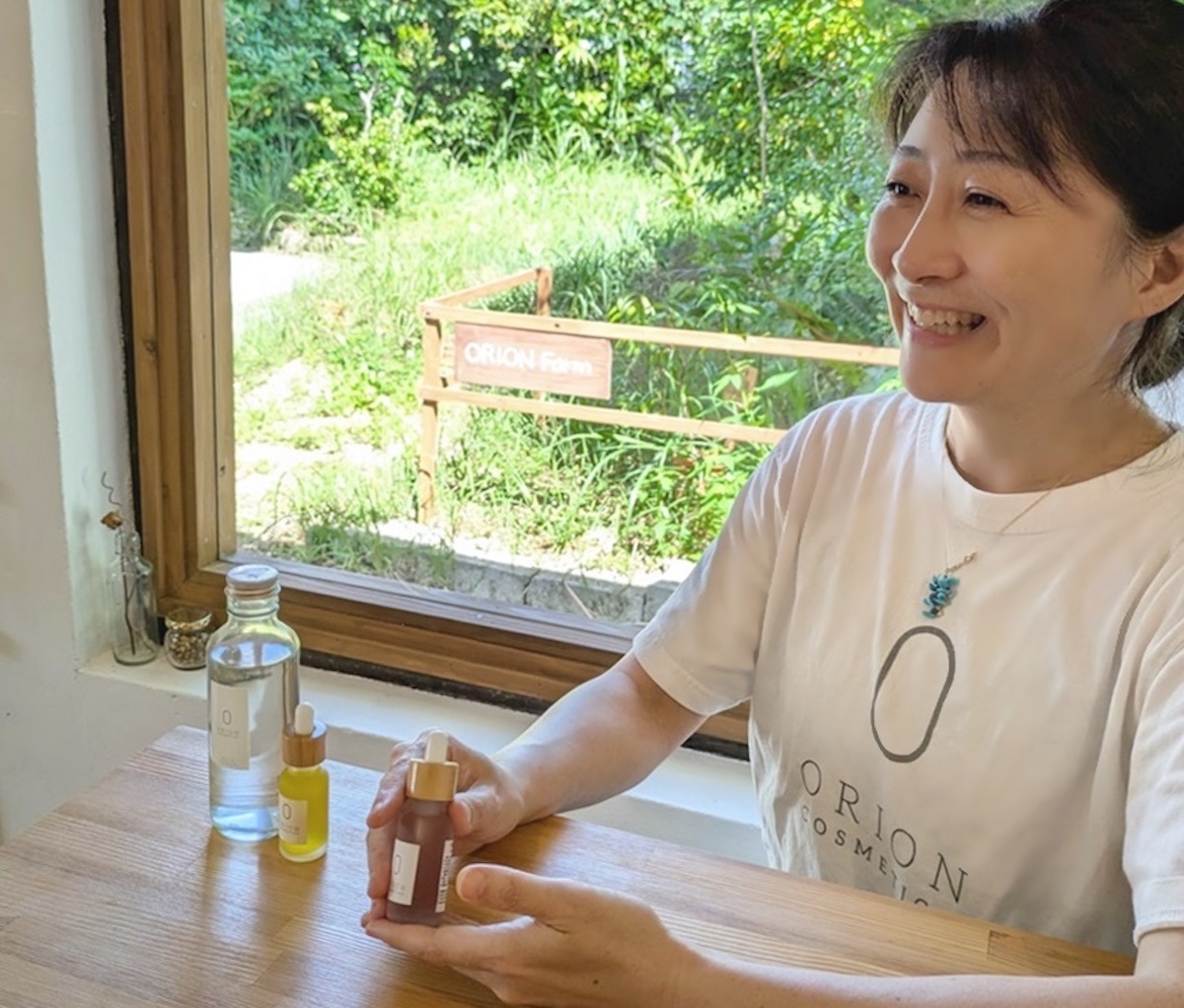 古波藏利菜「オリオン コスメティクス」代表