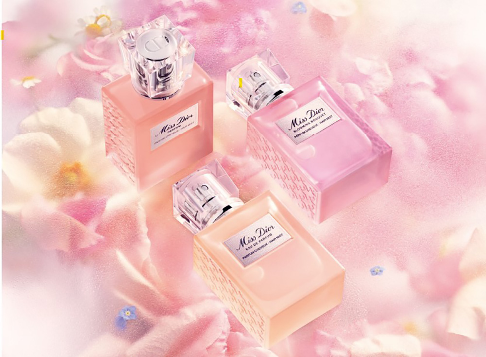 DIORより優しいフローラルノートのヘアオイルと3種の香りのヘアミストが新登場！