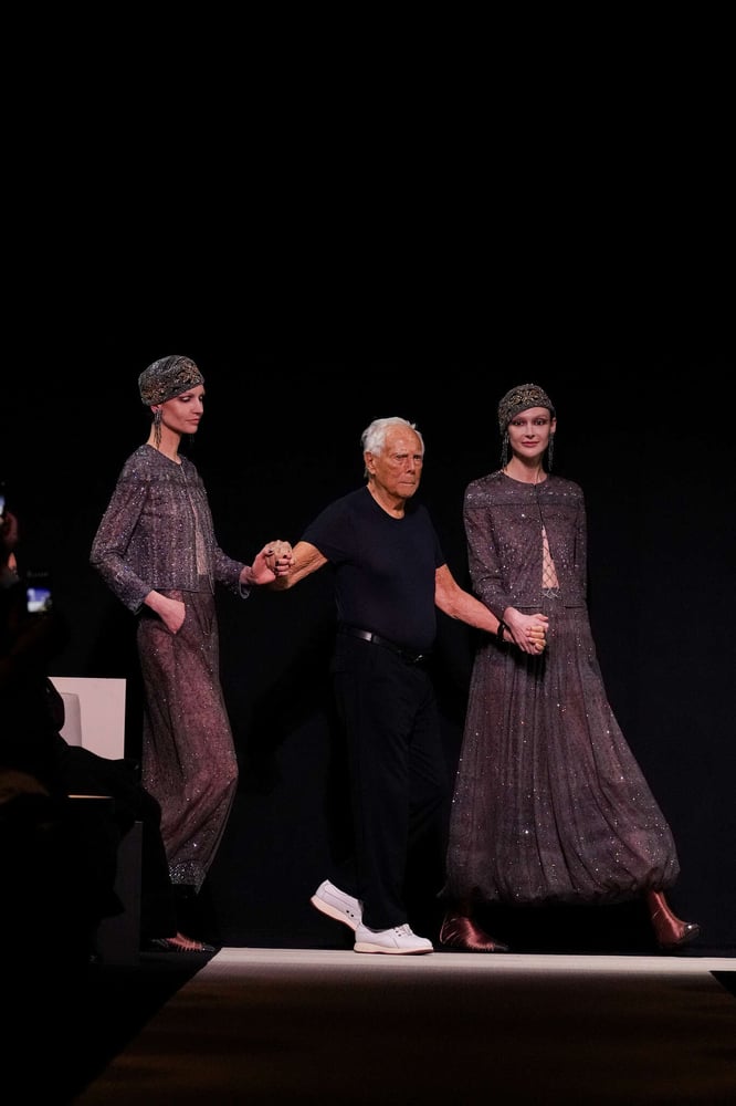 Giorgio Armani - 2025年秋冬 - レディース - イタリア - ミラノ