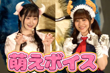 声優・長縄まりあ＆桑原由気 萌えボイス×ドラゴンコスで君臨 映画『小林さんちのメイドラゴン さみしがりやの竜』公開前夜祭 | フィールドキャスター