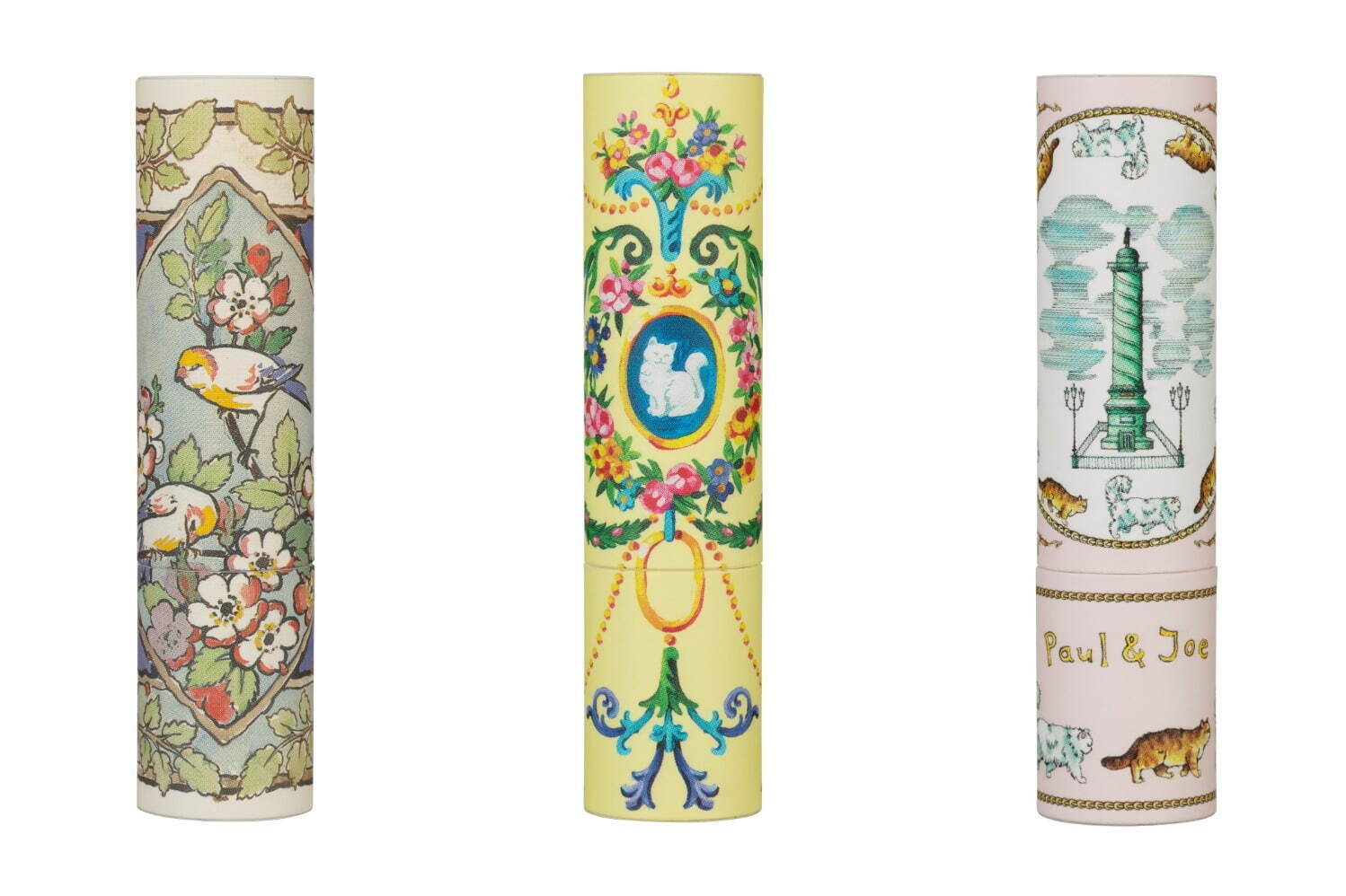 (左から)リップスティック ケース CS 087,088,089 各1,100円※レフィル別売＜限定品＞