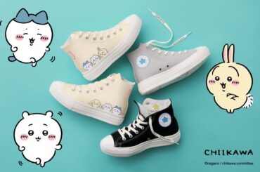 コンバース × ちいかわ第2弾　キャラクターを配したオールスター2型を発売