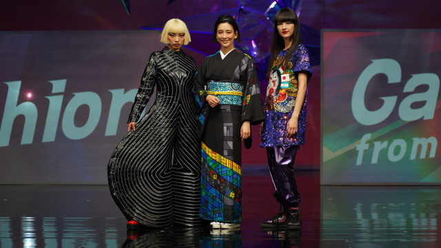 水川あさみさん「着物が身近なものになると、素敵な日常にもっと繋がっていく」　京都の伝統と革新が交わる『ファッションカンタータ フロム京都』開催