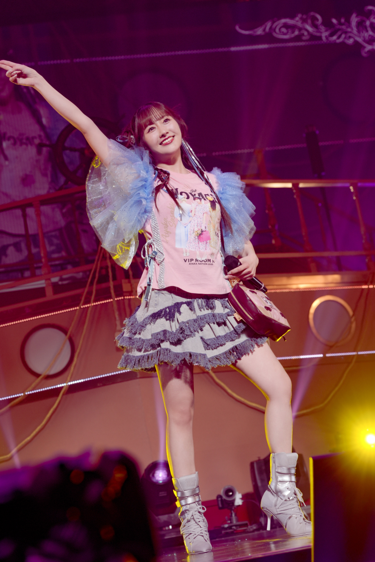ももクロ・佐々木彩夏がTOKYO GARDEN THEATERでソロコンサートを開催。10回目となる今回のコンセプトは「豪華客船による世界一周旅行」。ソロ曲のみならず、ももクロ楽曲や過去の客演曲など多数披露。進化し続けるソロアイドル佐々木彩夏の集大成的なライブに！