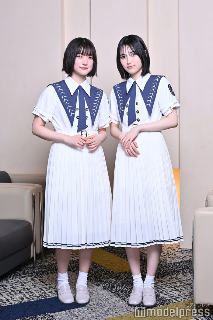 大園玲、的野美青／取材は2人で実施（C）モデルプレス