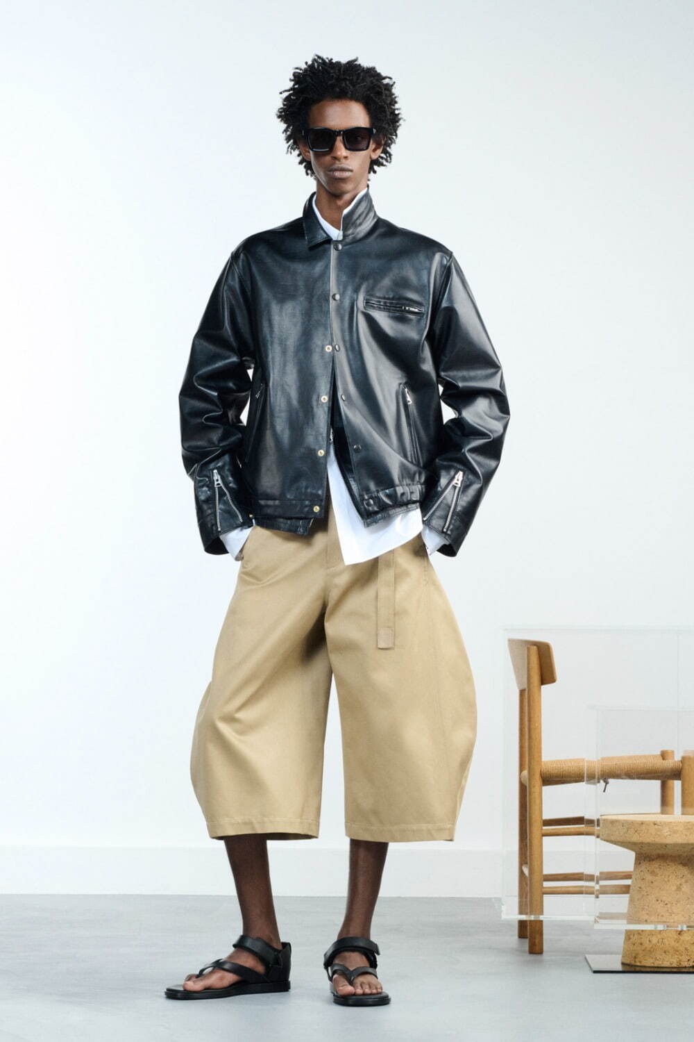 sacai 2026年春夏メンズコレクション - 日常に溶け込む装い｜写真20