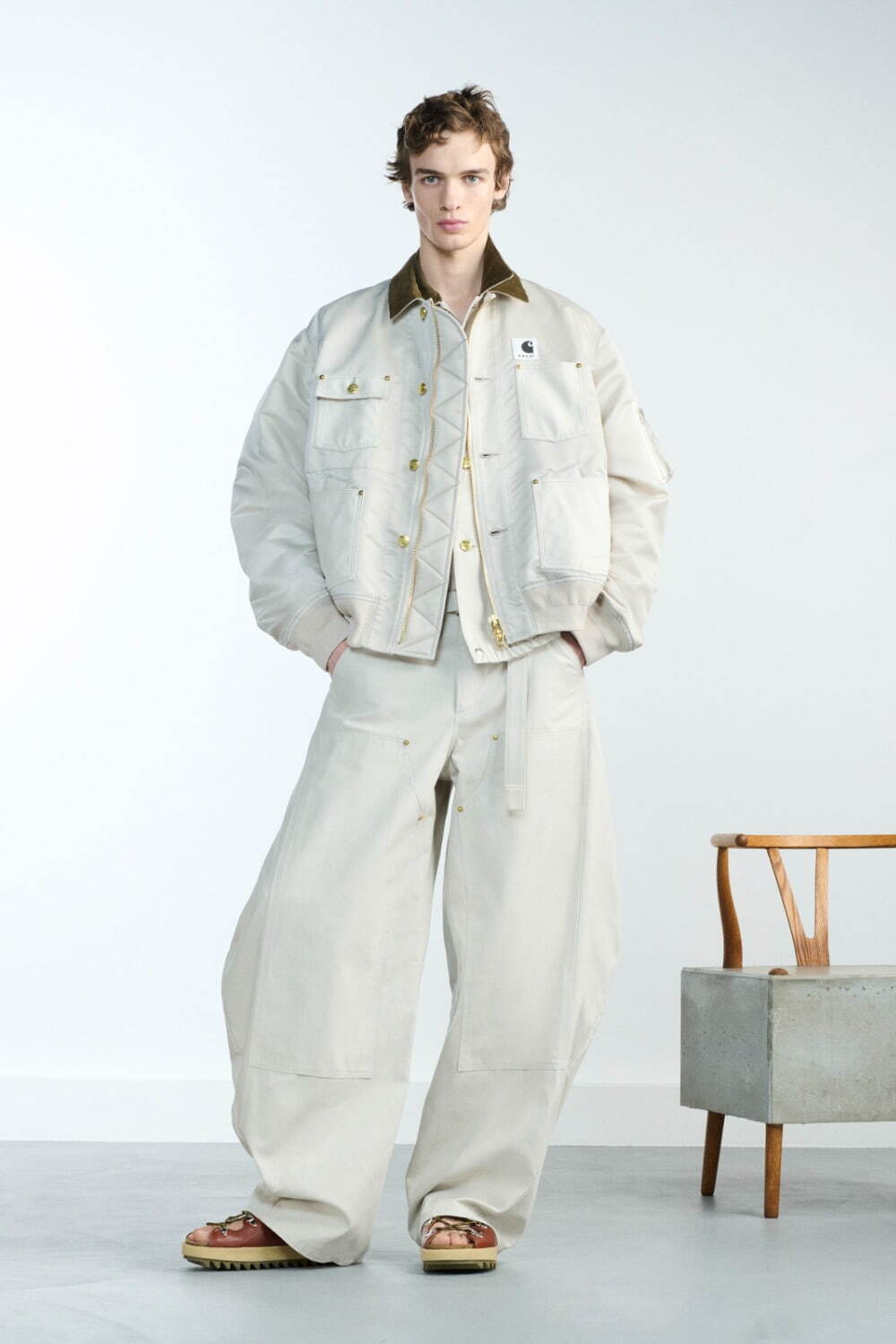 sacai 2026年春夏メンズコレクション - 日常に溶け込む装い｜写真35