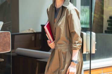 大人にマネしてほしいジャンプスーツコーデはこんな！【FUDGE 7月号連動企画-エミリーの1ヶ月留学記 | DAY 04】 | FUDGE FRIEND | ファッション