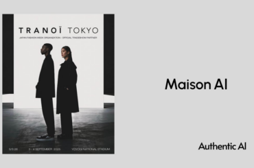 世界が注目するファッション合同展示会「TRANOÏ TOKYO S/S 26」のキービジュアルに、生成AIプラットフォーム「Maison AI」を採用