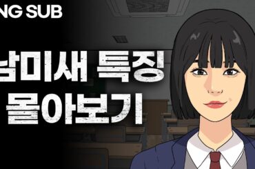 남미새 특징 몰아보기 l 식빵스쿨 ep 4~ 10
