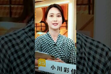 改！小川彩佳23と藤森アナ応援団491