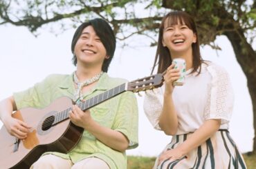 Mrs. GREEN APPLE大森元貴、「ケセラセラ」を弾き語り！多部未華子と共演　淡麗グリーンラベルの新TVCM「GREEN JUKEBOX 休篇」