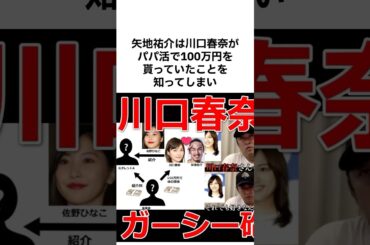 【キツすぎる、、】矢地祐介と川口春奈 #shorts