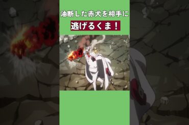 油断した赤犬を相手に逃げるくま！#ワンピース #onepiece