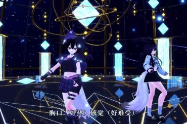 [MMD Vrchat] - 星空 凛(CV.飯田里穂)、西木野真姫(CV.Pile) Beat in Angel