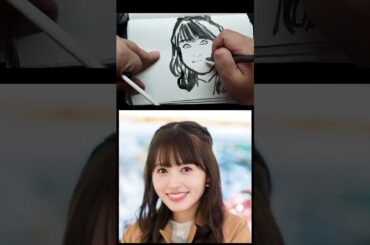 Prolly my 2nd fave #Aqours member, the amazing #AidaRikako #逢田梨香子. #声優 #sketch #lovelivesunshine