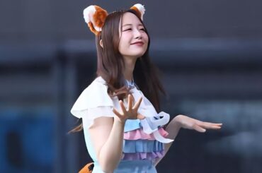 日本ハム　森香澄が激カワきつねダンス♥Ｆガールの特別衣装に身を包み　スタンドから歓声　始球式ではまさかの大暴投