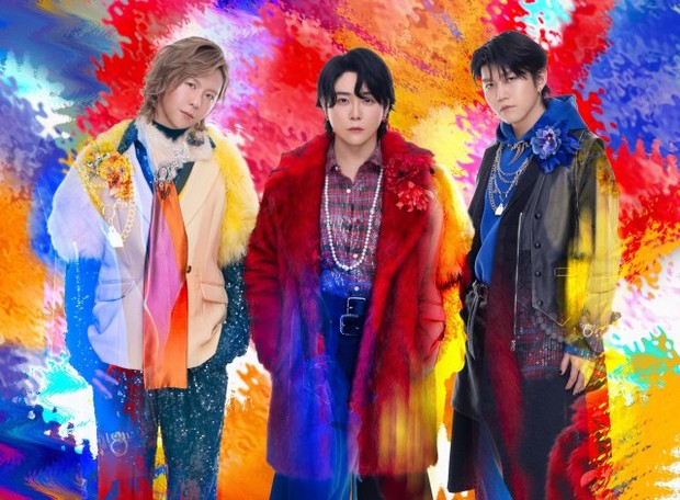Mrs. GREEN APPLE（左から）藤澤涼架（Key）、大森元貴（Vo／Gt）、若井滉斗（Gt）