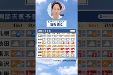【週間天気】今週の天気は？ #今週の天気 #通勤タイパ