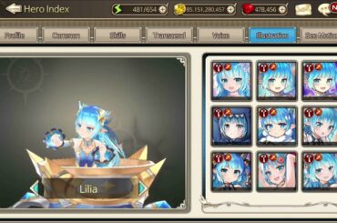 [King's Raid] Index: Hero 057 - Lilia