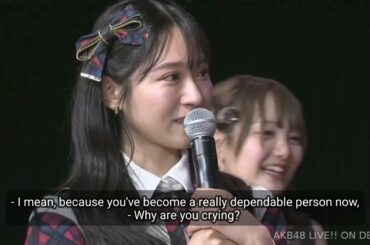 (Eng sub) Yuiri's message for Zukky • AKB48's Yamauchi Mizuki's Seitansai