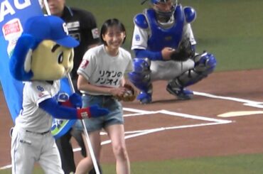 2025.06.27 ドアラより背が高い井桁弘恵さん始球式