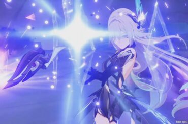 原神 スカーク 4Kバトルシーン CV 能登麻美子