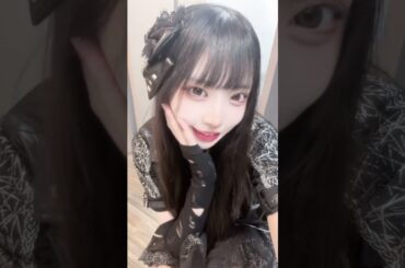 おねがい^ ·̮ ^✩ ロックまむバージョン🎸🖤🧡 #iLiFE #あいらいふ #アイライフ #idol #アイドル #小熊まむ