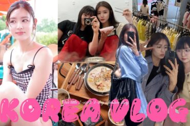 【韓国VLOG🇰🇷】夏の韓国で過ごす2泊3日の旅の様子👙☀️/買い物/ホカンス/グルメ/etc...🏖️