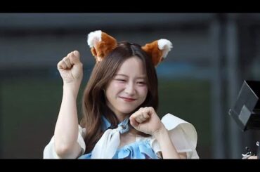 【日本ハム】森香澄きつねダンス「可愛すぎ」髪おろしファイターズガール限定衣装で笑顔振りまく