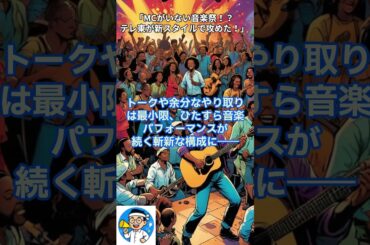 「MCがいない音楽祭！？テレ東が新スタイルで攻めた！」　　#テレ東音楽祭 #MC不在 #新スタイル #音楽特番