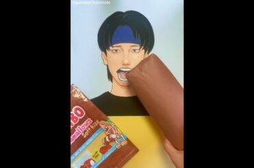 巨大チョコマシュマロ作ってみたぱんなこた🍫#shorts@pannakota