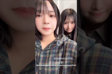 山口陽世 上村ひなの なのっぱるで今日の会釈♪FNS歌謡祭 Instagram日向坂46