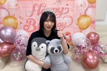 森田ひかる SHOWROOM配信をご覧いただきありがとうございました！るんちゃん誕生日おめでとう！！