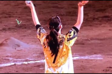 水樹奈々 さん 勝利後の六甲おろし熱唱 2025/07/12