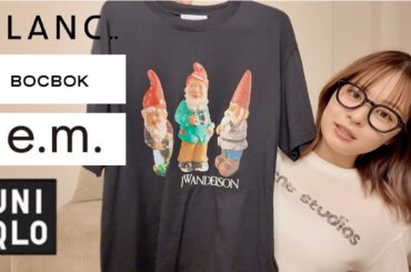 最近の購入品🏝️💦大至急夏服買い集めたTシャツ祭り