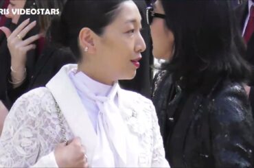 Sakura Ando 安藤 サクラ @ Paris Fashion Week 8 july 2025 show Chanel