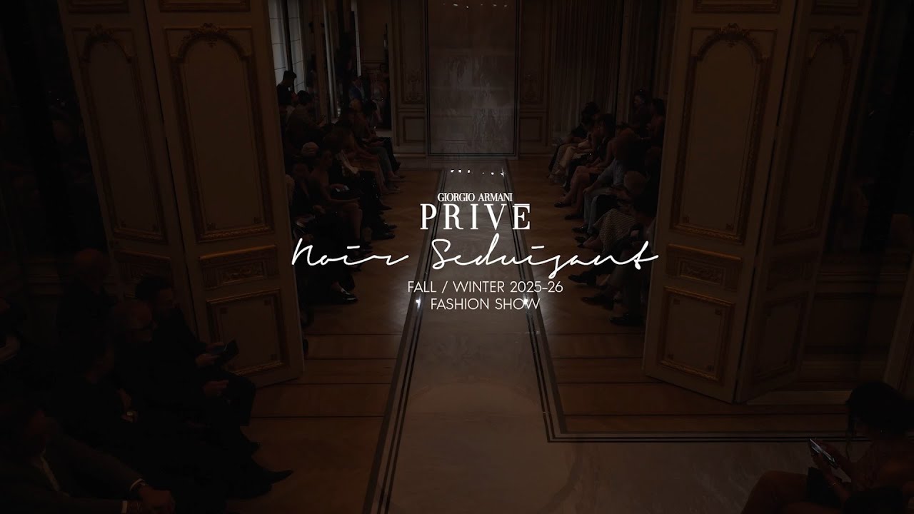 Noir Séduisant - Giorgio Armani Privé Fall/Winter 2025–26 Show thumnail