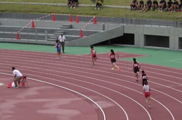 20250712100748宮崎県選手権OP女子4×100ｍＲ2組 小林中  宮　崎 52.33：竹村 梓希1・新倉 佐彩3・肥後 来美2・河島 椿3