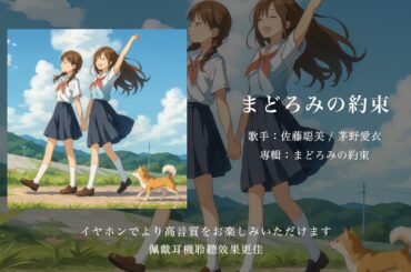 「まどろみの約束（朦朧中的約定）」佐藤聰美/茅野愛衣丨今夜與君愛夢相會丨日推歌單