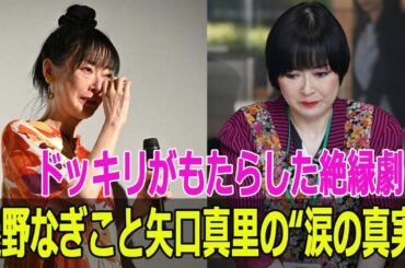 ドッキリがもたらした絶縁劇…遠野なぎこと矢口真里の“涙の真実”