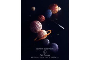 ユニフォーム エクスペリメントが吉田ユニと初コラボ　撮り下ろし作品を落とし込んだシャツなど14型を発売