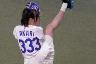 須田亜香里さんの始球式　中日ドラゴンズVS広島東洋カープ　2025/07/12