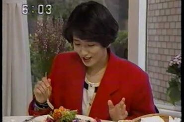 豊田順子アナの上品な食事レポ