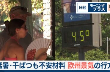 猛暑・干ばつも不安材料　欧州景気の行方【日経モープラFT】