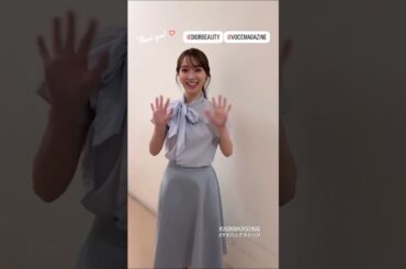 守屋麗奈 田村保乃 森田ひかる DIOR BACKSTAGE ご覧いただきありがとうございました！！櫻坂46 櫻坂46