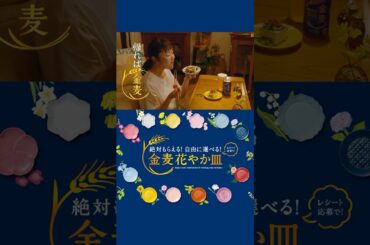 金麦『花と皿』篇 15秒縦型 黒木華 サントリー CM