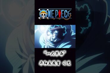 ONEPIECE “一人革命” 平和主義者 くま #onepiece #くま #革命軍