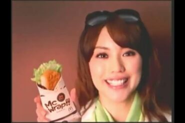 マクドナルド CM 蛯原友里 マックラップ「チキン黒酢・登場」篇